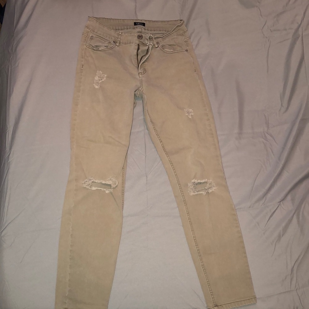 *SOLD! Light green jeans - Picture 1 of 10